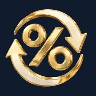 Percent cycle icon — Onluck