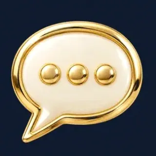 Chat bubble icon — Onluck