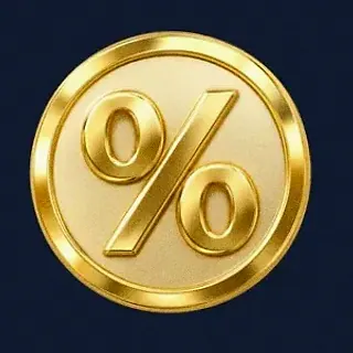 Gold percent coin — Onluck