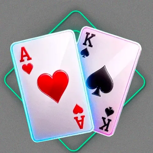 Ace and king playing cards