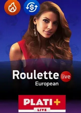 Roulette European live game cover