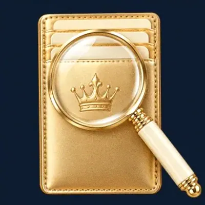 Wallet and magnifier — Onluck