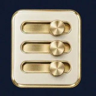 Three-knob control panel — Onluck
