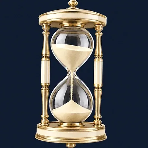 Ornate hourglass — Onluck