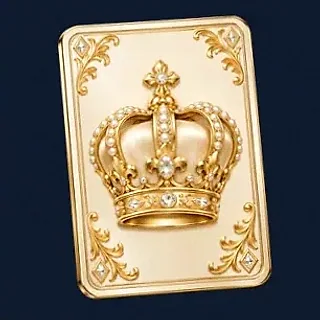 Royal crown card — Onluck