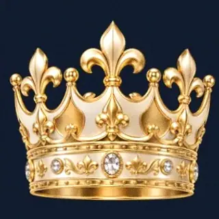Ornate royal crown — Onluck