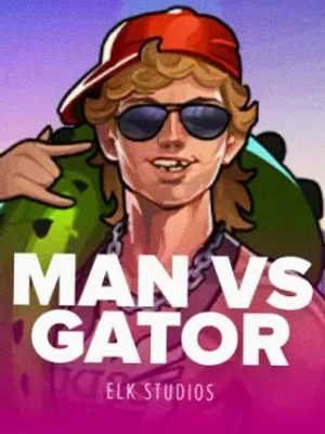 Man vs Gator at Onluck