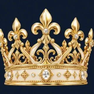 Jeweled royal crown — Onluck