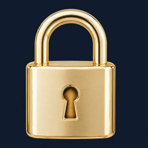 Metal padlock — Onluck