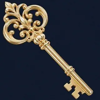 Ornate antique key — Onluck