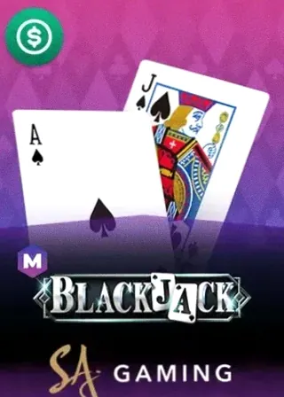 M Blackjack live game cover