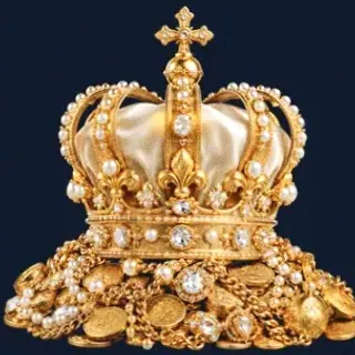 Gold treasure pile — Onluck