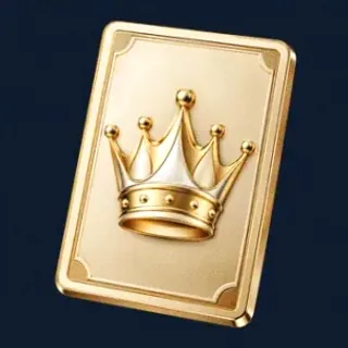 Crowned casino card — Onluck